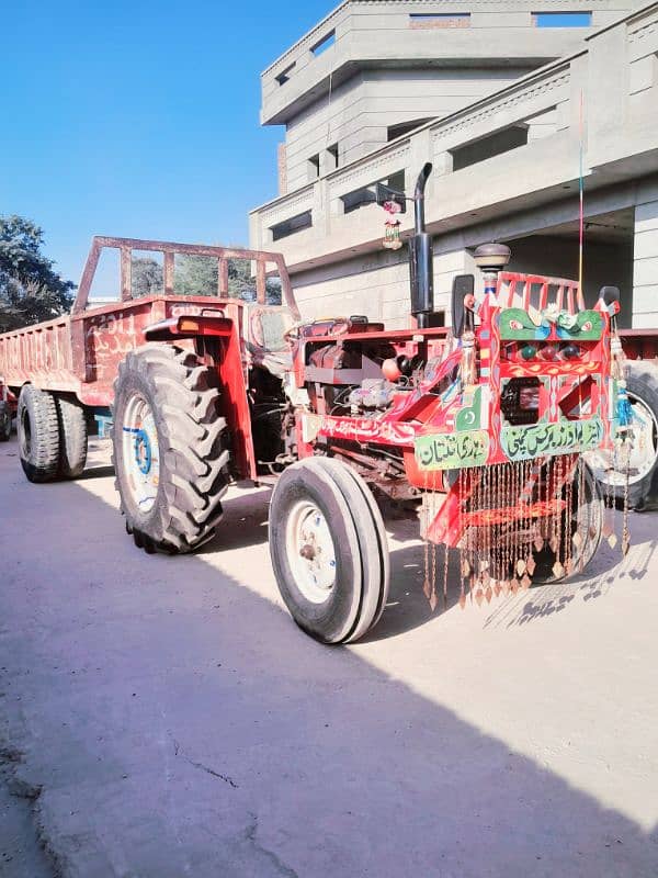 Massey 260 with trolley 2