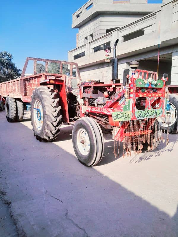 Massey 260 with trolley 4