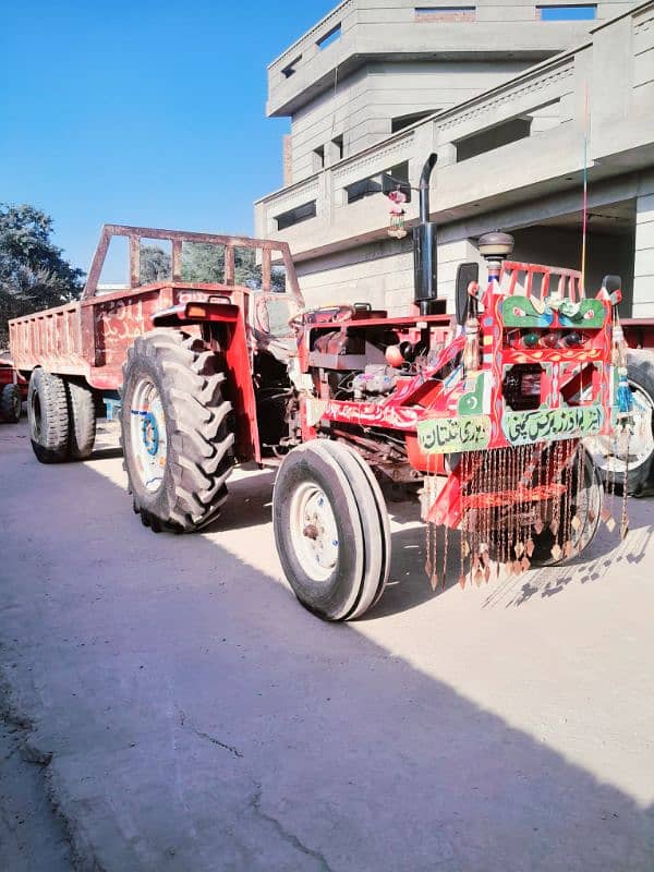 Massey 260 with trolley 5