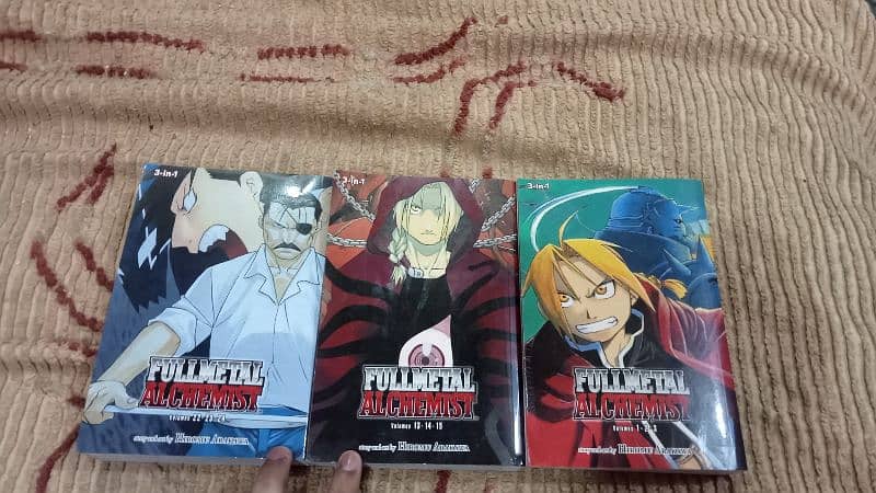 full metal alchemist omnibus set(1,5,8) manga,comics 0