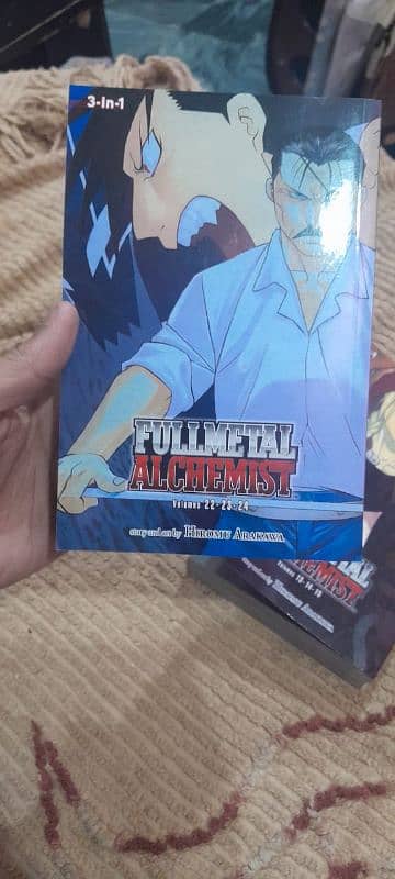 full metal alchemist omnibus set(1,5,8) manga,comics 2