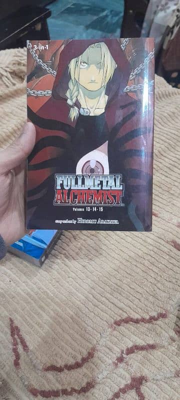 full metal alchemist omnibus set(1,5,8) manga,comics 3