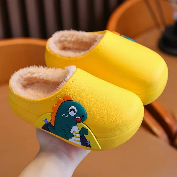 imported Super Warm Kids fleece shoes 4