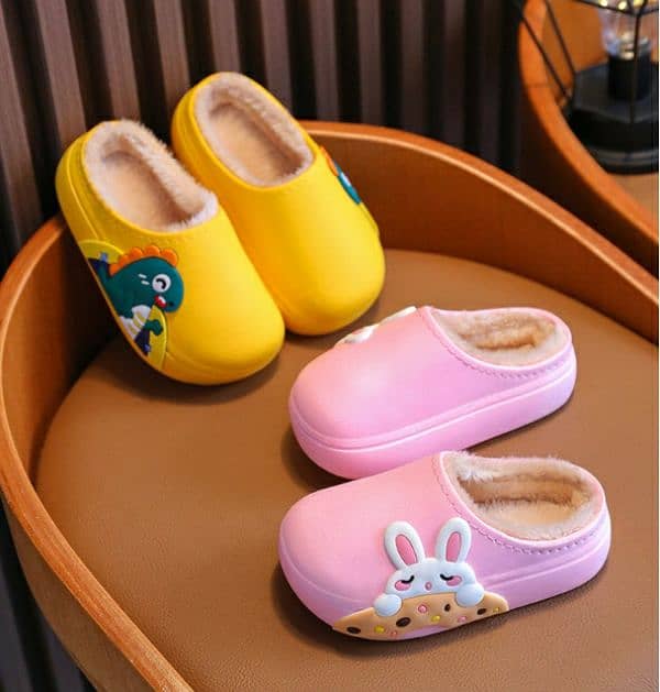 imported Super Warm Kids fleece shoes 6