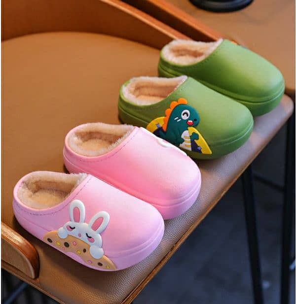 imported Super Warm Kids fleece shoes 7