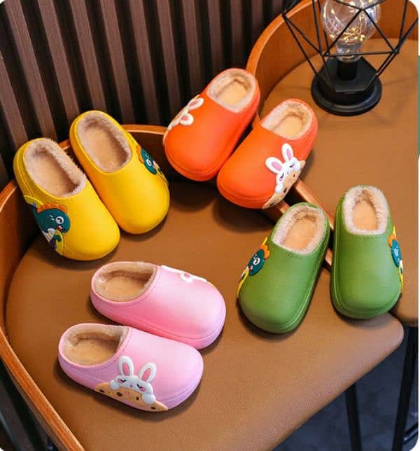 imported Super Warm Kids fleece shoes 8