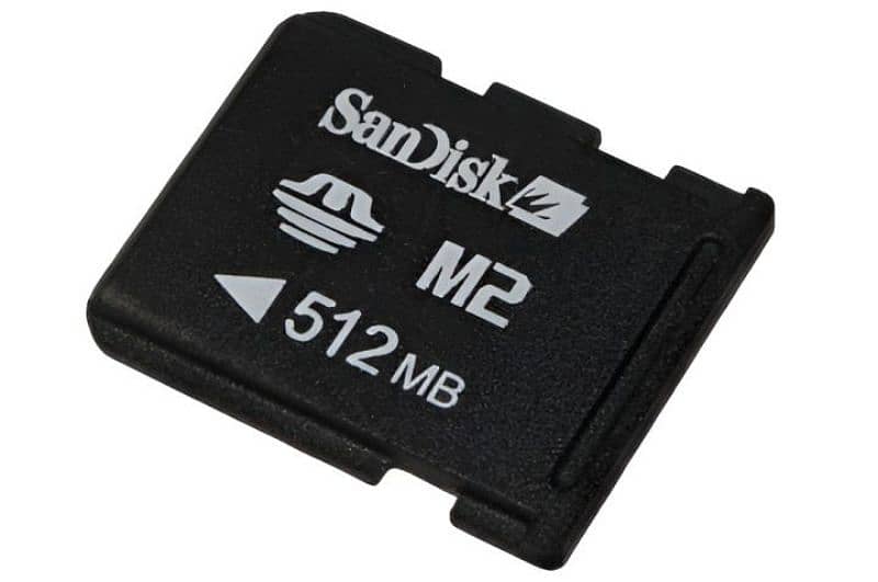 M2 Memory Card 1 GB or 512 MB 0