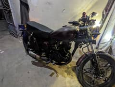 Suzuki GS150 cafe racer made all ok 10 by 9.5 condition