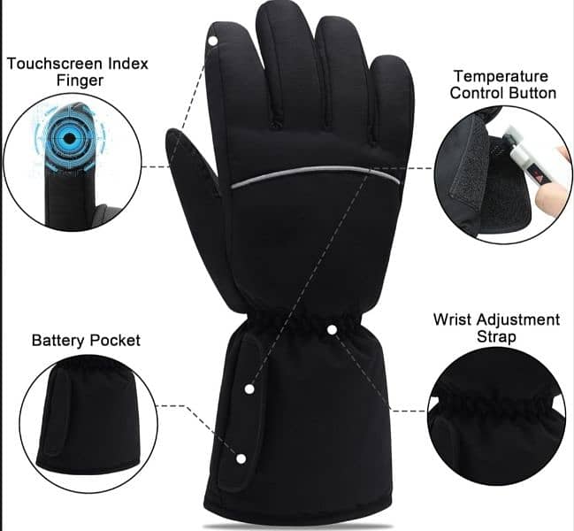 Heated Gloves for Bikers 1