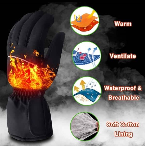 Heated Gloves for Bikers 7