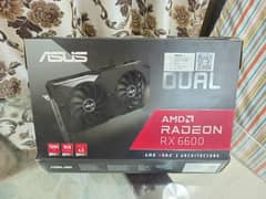 ASUS Dual AMD Redeon RX 6600 8GB GDDR6