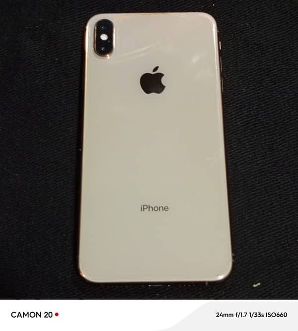 iphone xsmax golden colour 256gb 6