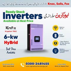 KNOX 5 KW HYBIRD INVERTER (KRYPTON 7502) Latest Model