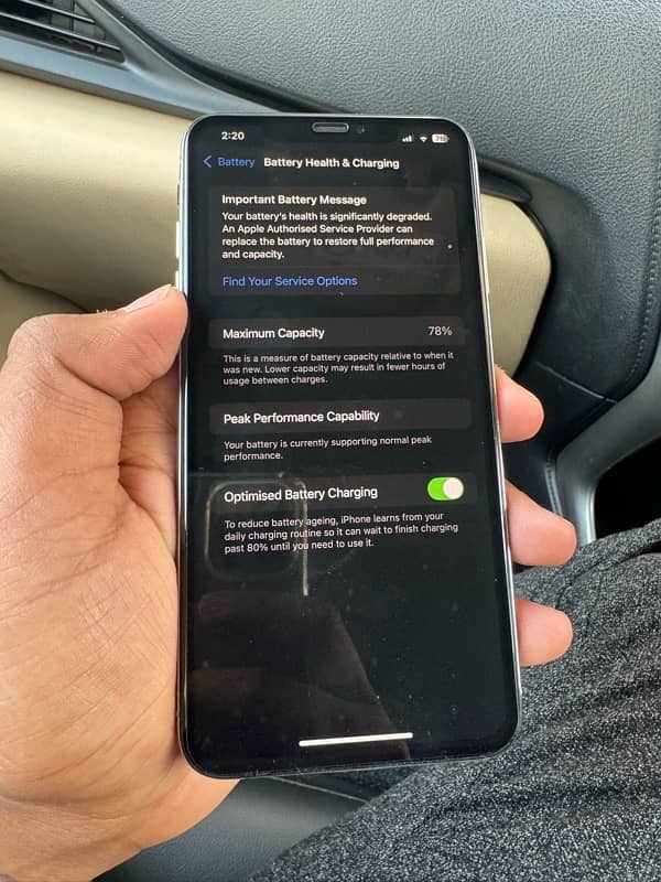 iphone xs max  PTA APPROVED 3