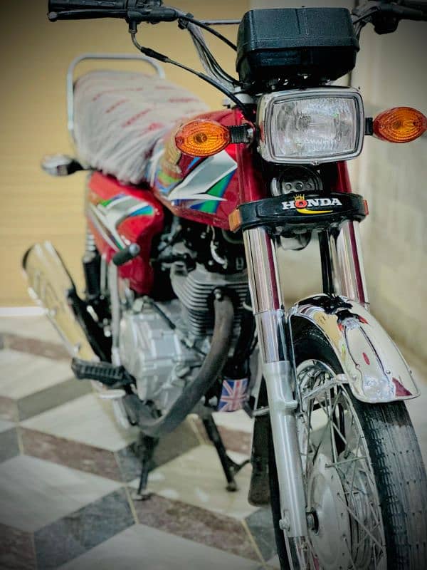 Honda 125 2023 model registration City Peshawar 1