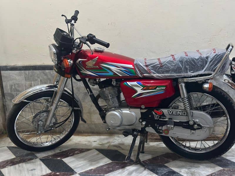 Honda 125 2023 model registration City Peshawar 2