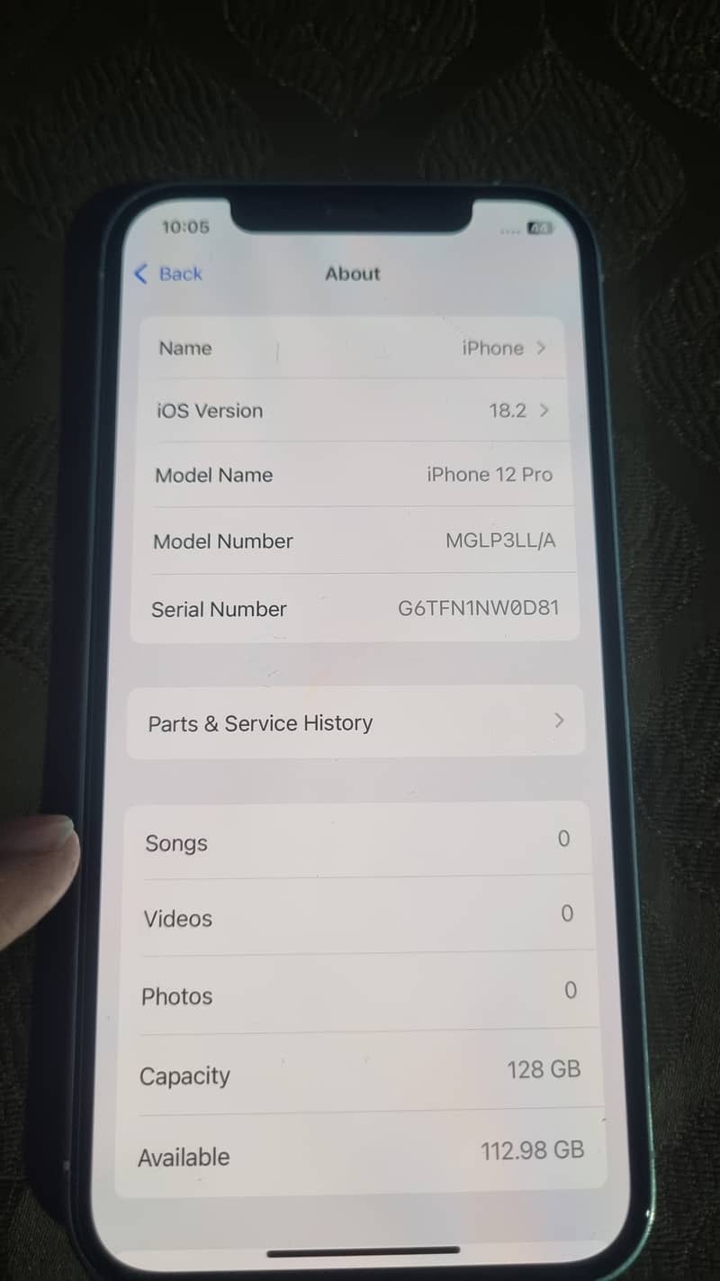 iPhone 12 Pro 128gb Non PTA factory unlocke 6