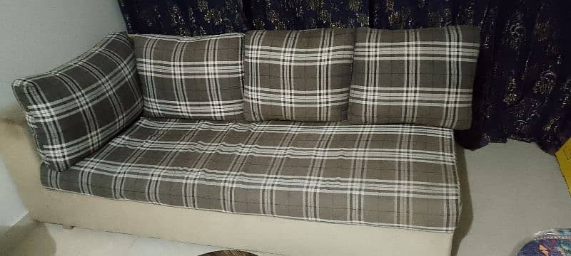 2 sofa L shape in good condition available for sale 0