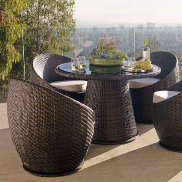 Garden chairs/rattan sofa sets/dining tables/UPVC outdoor furniture 12