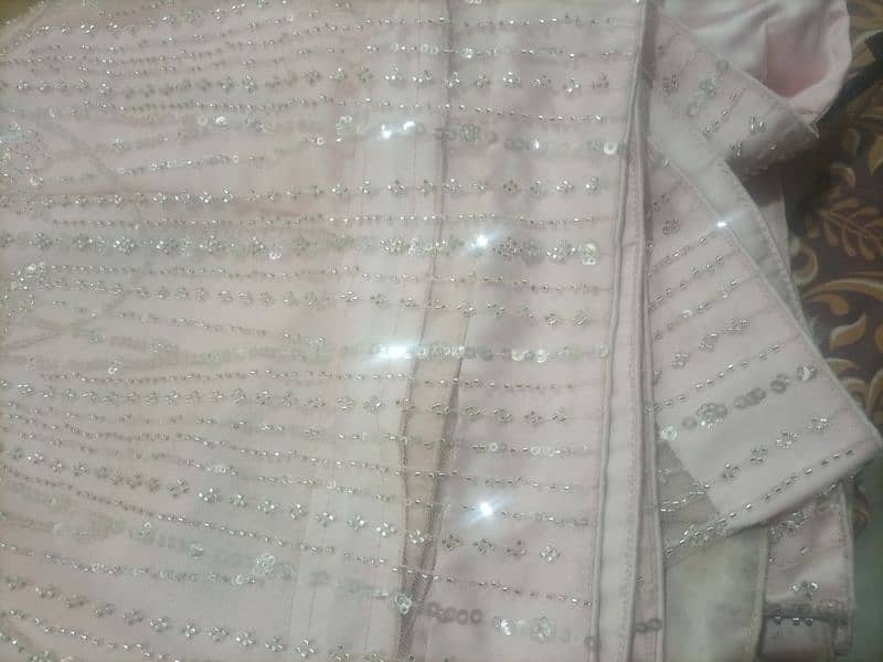 saree stitched color pink urgent sell 0