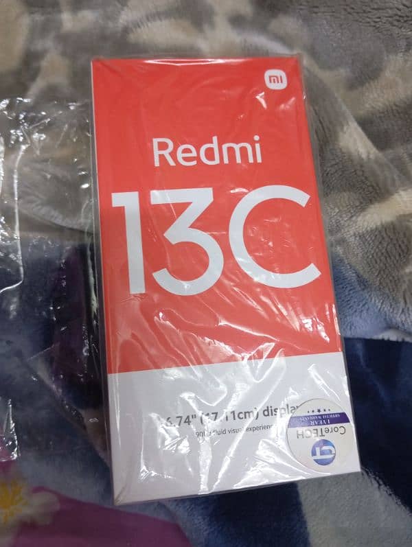 Redmi 13C with complete box in 20 days warranty remaining 0