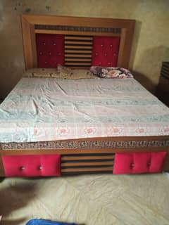 Bed With Mattress, 9 months Used