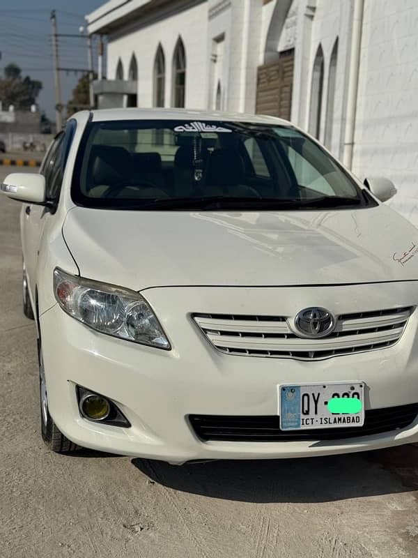 Toyota Corolla XLI 2010 0