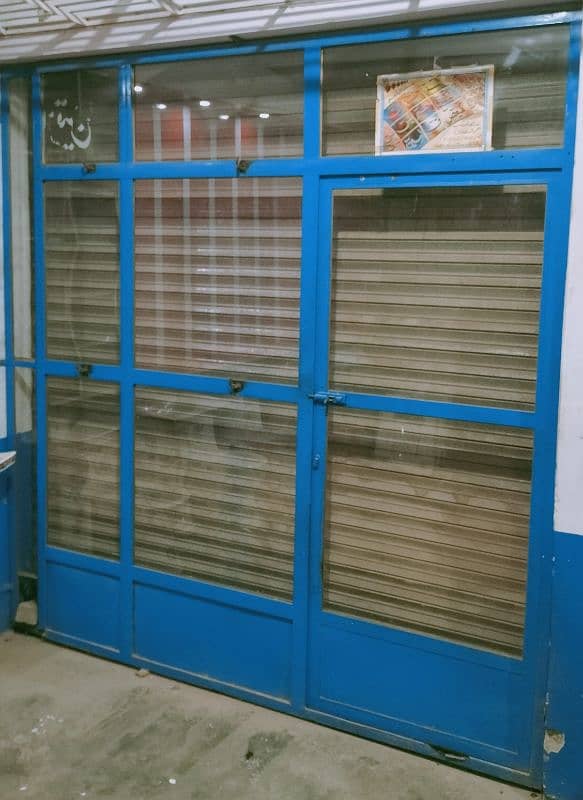 Front iron Frame Glass Door 1