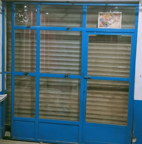 Front iron Frame Glass Door 2