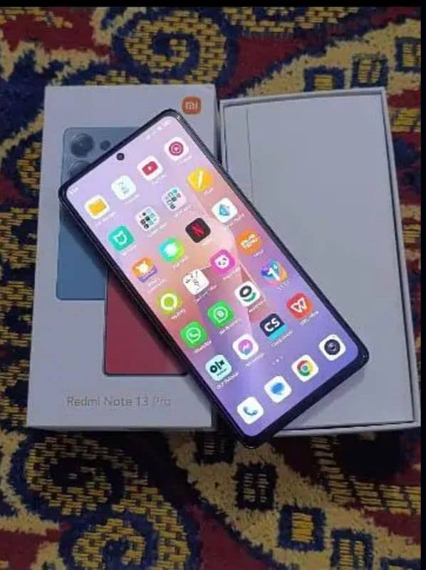 redmi note 13 pro 12/256 | 10/10 condition with box and warranty 1