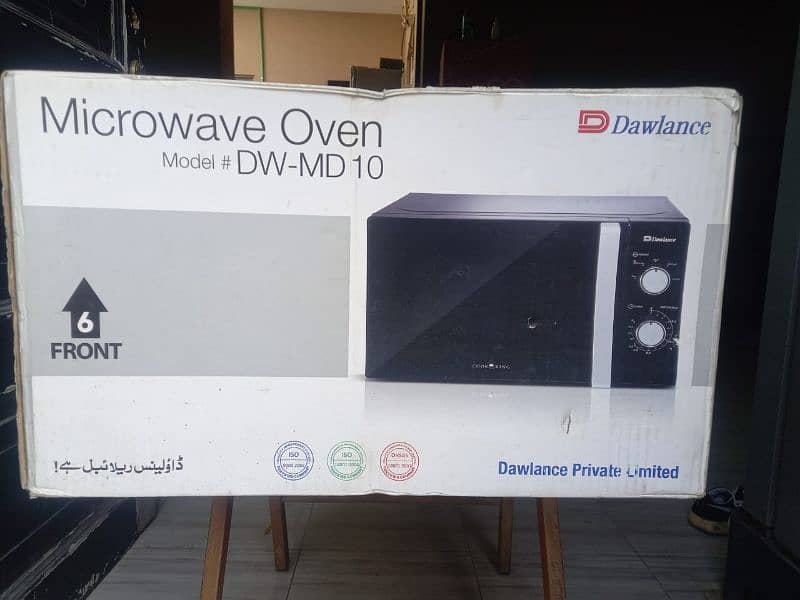 Box packed Microwave oven 2