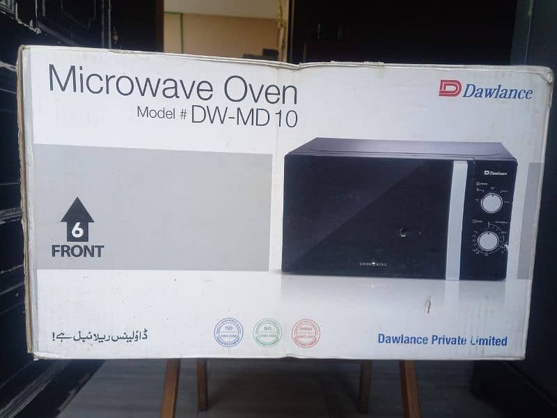 Box packed Microwave oven 3