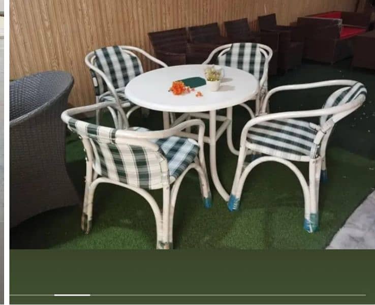 Garden chairs/rattan sofa sets/dining tables/UPVC outdoor furniture 0