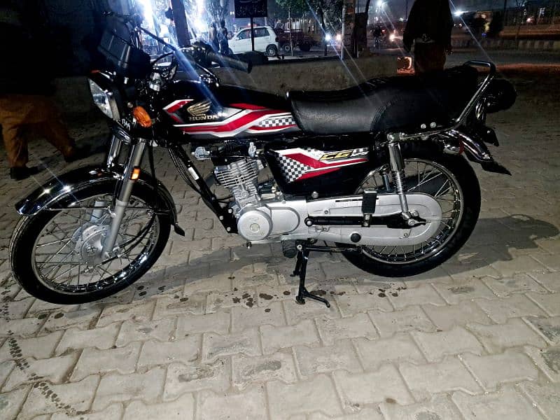 Honda 125=,bikul new /27/07/24 =پرچیز ڈیٹ 0