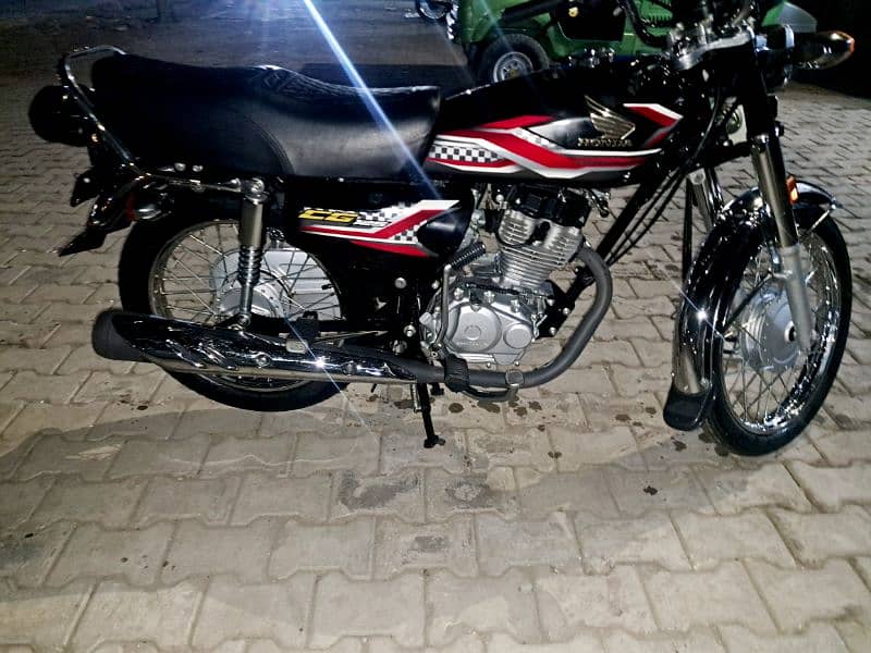 Honda 125=,bikul new /27/07/24 =پرچیز ڈیٹ 1