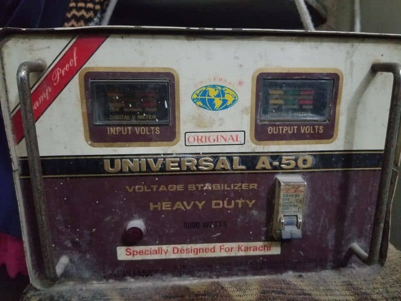 universal stabilizer 5000watt 0