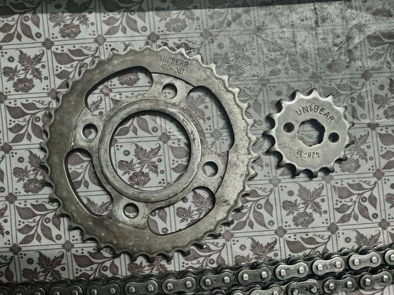 chain cover chain set complete silancer orignal mudguard sb sath dagy 1