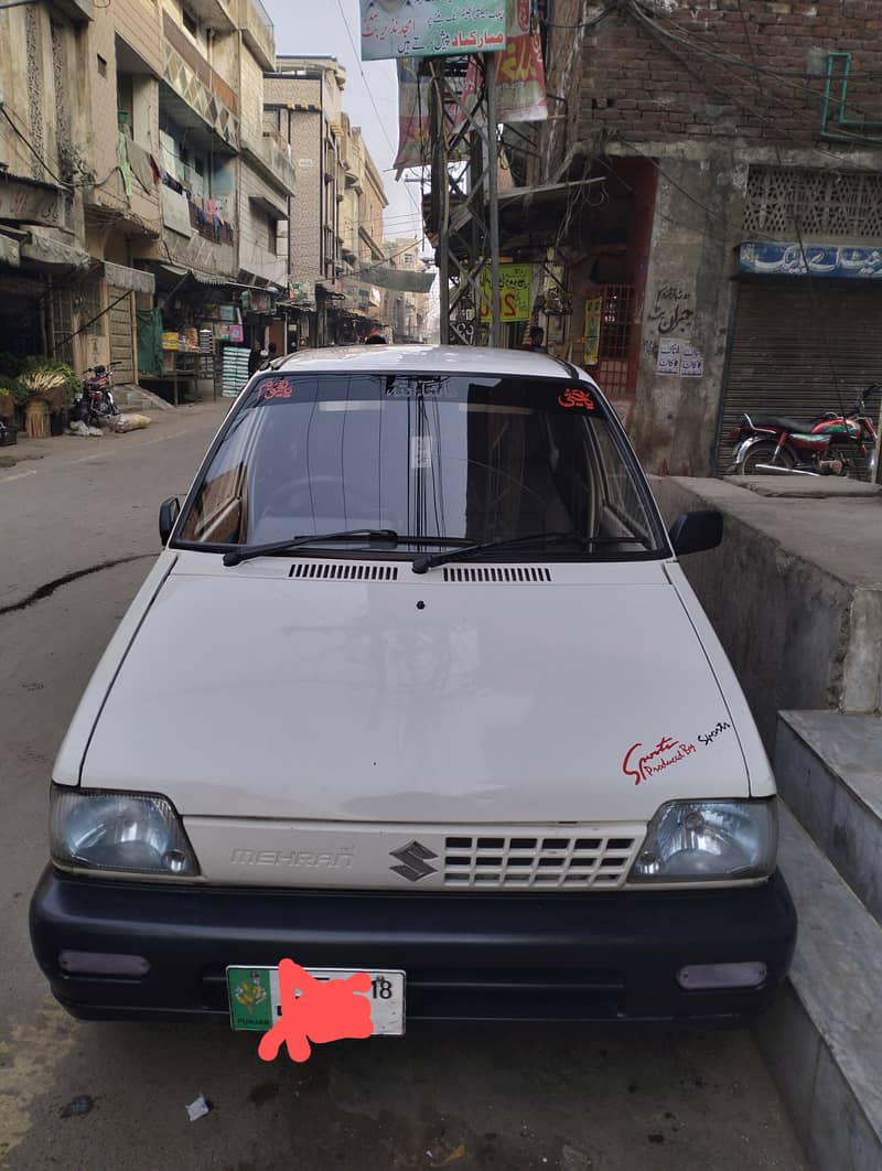 white suzuki mehran A to Z a+ condition total genuen 2