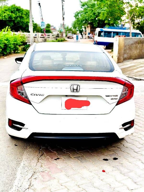 Honda civic for rent with driver 1