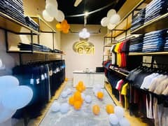 Garments shop for sale