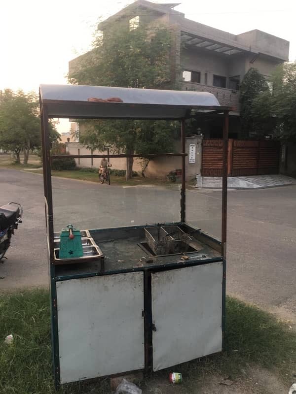 New fries and samosas stall 1