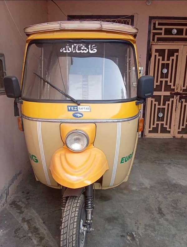 Tezraftar rickshaw 2024 Modal 1