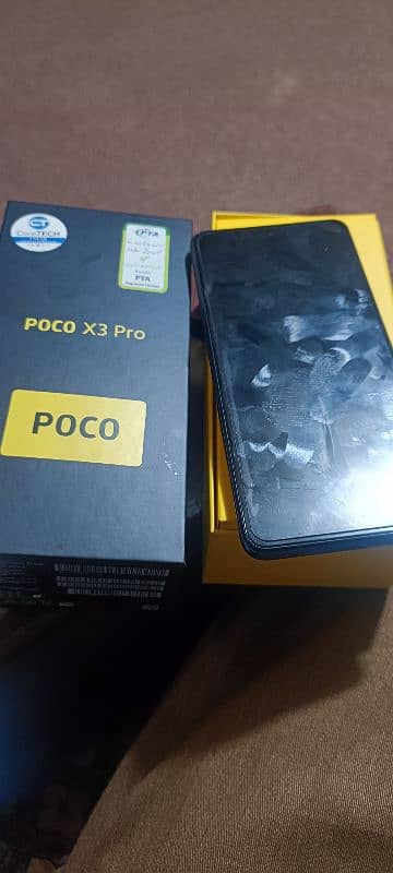 Poco X3 pro 8/256 for sale With original box and charger 0