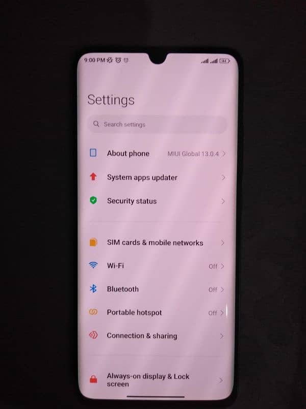 Xiaomi note 10 lite 8 GB 128 GB 1