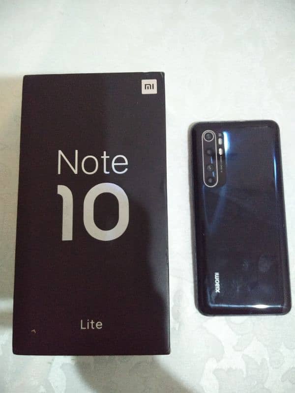 Xiaomi note 10 lite 8 GB 128 GB 4