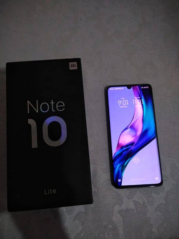 Xiaomi note 10 lite 8 GB 128 GB 6