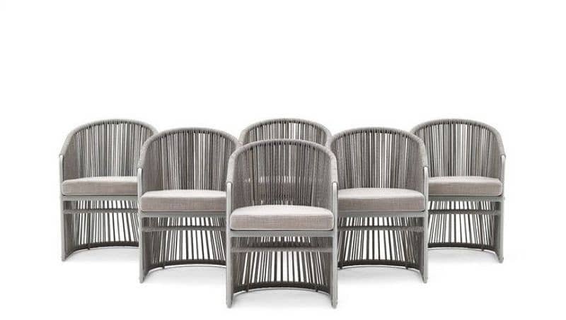 Garden chairs/rattan sofa sets/dining tables/UPVC outdoor furniture 2