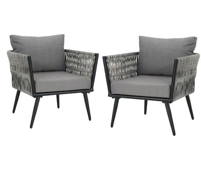 Garden chairs/rattan sofa sets/dining tables/UPVC outdoor furniture 8