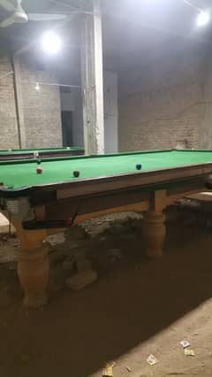 Snooker tables