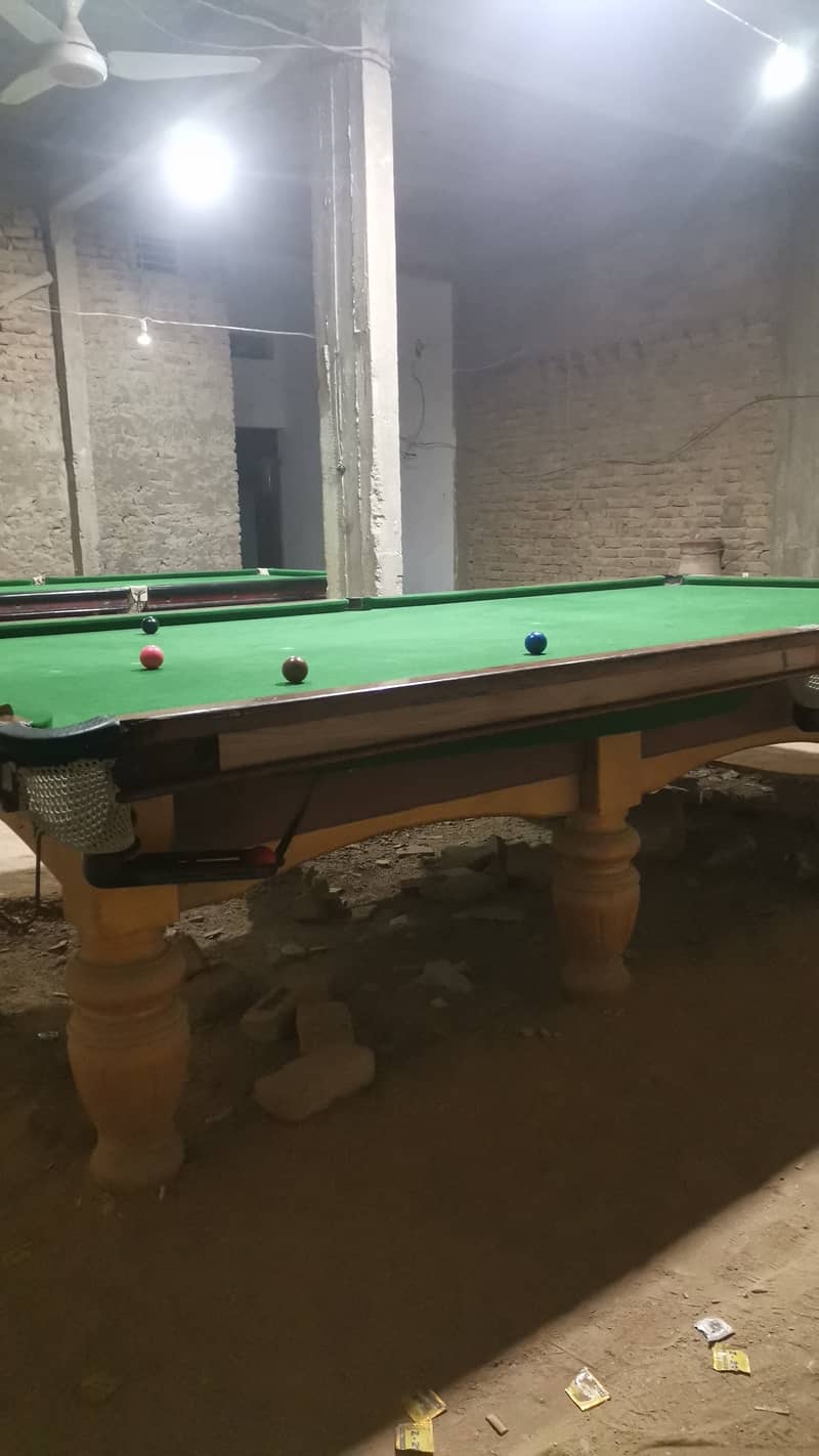 Snooker tables 0